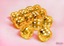 D6 16mm 12-Dice Block CHX23602 - Translucent Yellow/White